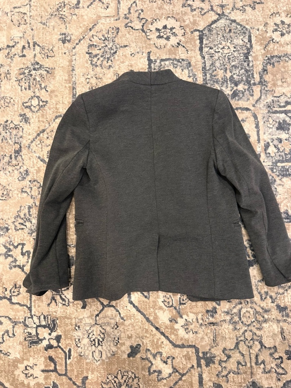 J Crew Women’s Dark Gray Open Front Blazer / Jacket size 2 - Picture 4 of 4